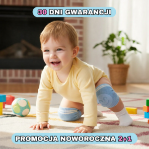 Nakolanniki do raczkowania dla niemowląt – zestaw 5 par